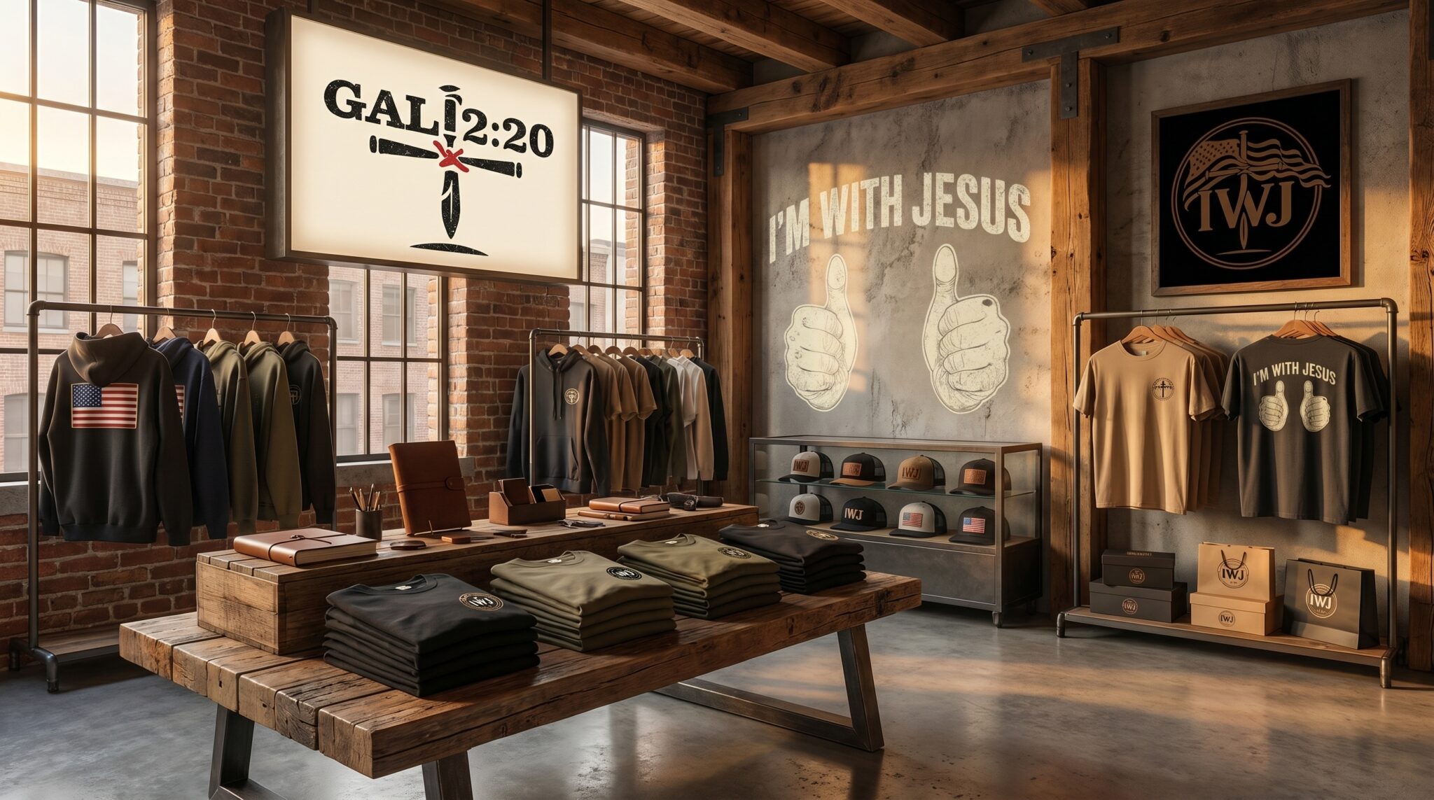 I'm With Jesus Mens Showroom IWJ