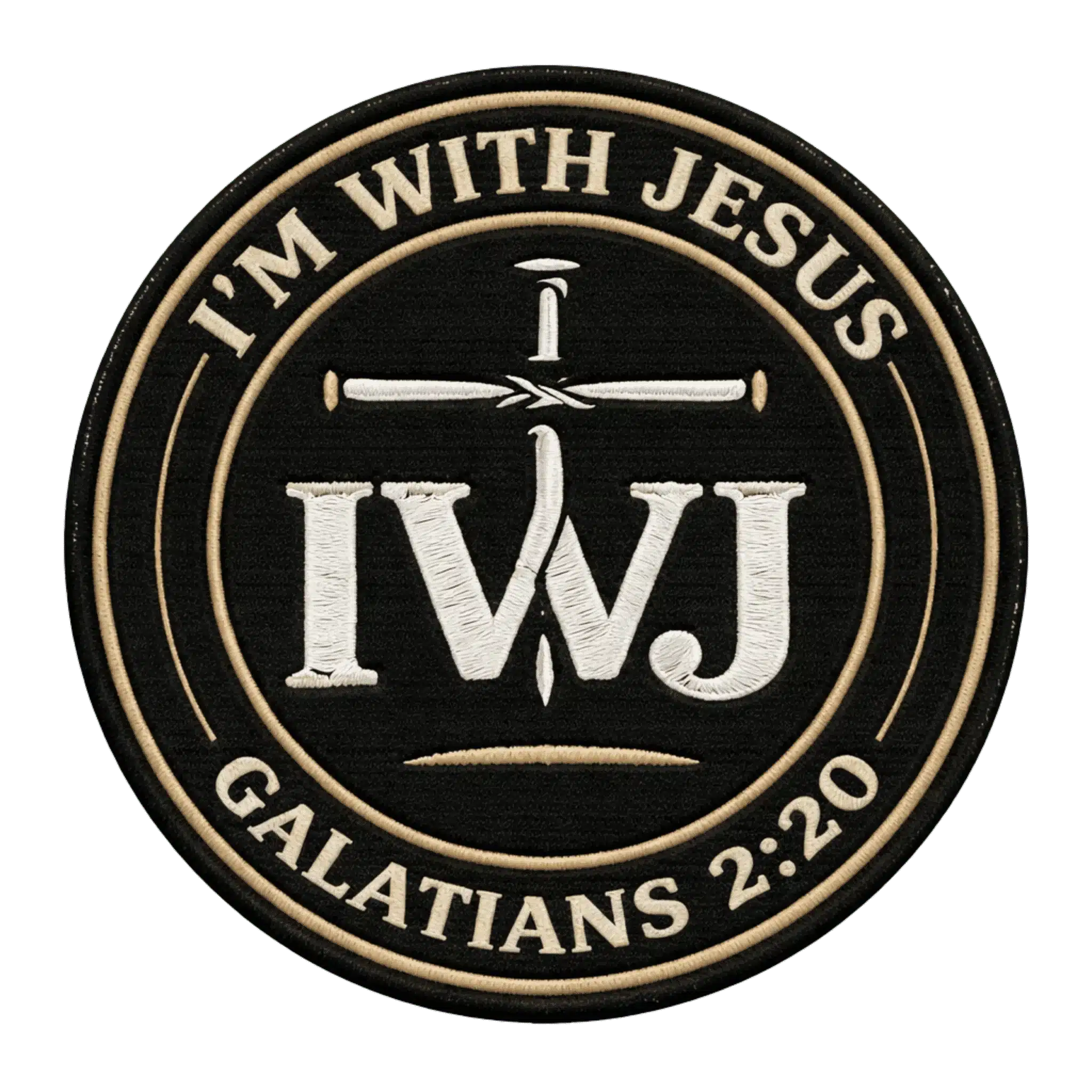 IWJ Im WIth Jesus Circle Logo 2500 Im With Jesus Logo IWJ