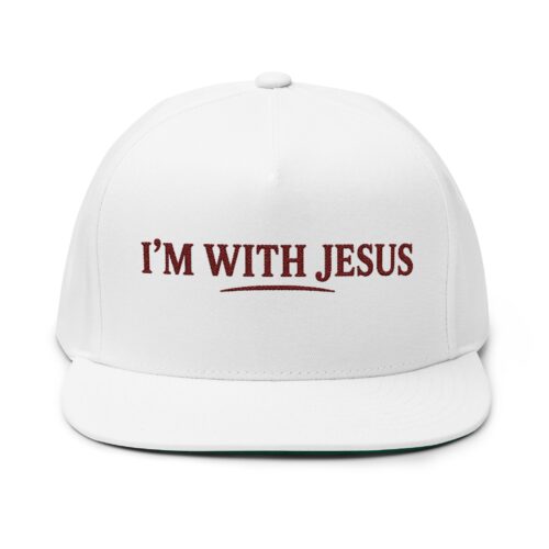 I’m With Jesus Snapback Hat | IWJ Special Edition | Brown Embroidered