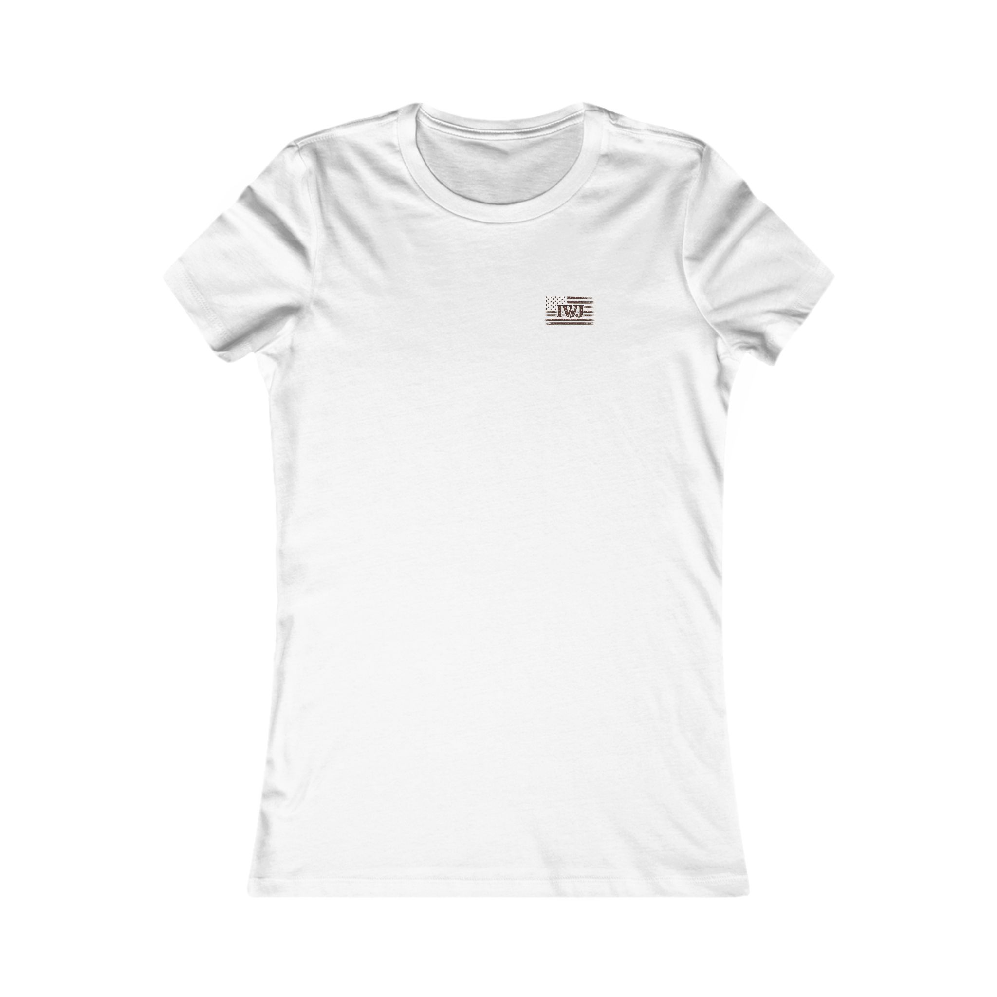 Women's Freedom Has A Name | JESUS IWJ Premium Faith Tee - Image 3