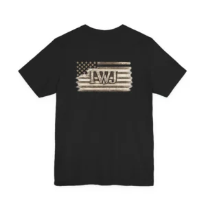 IWJ USA Flag | Faith & Freedom Tee | Premium Patriotic Shirt