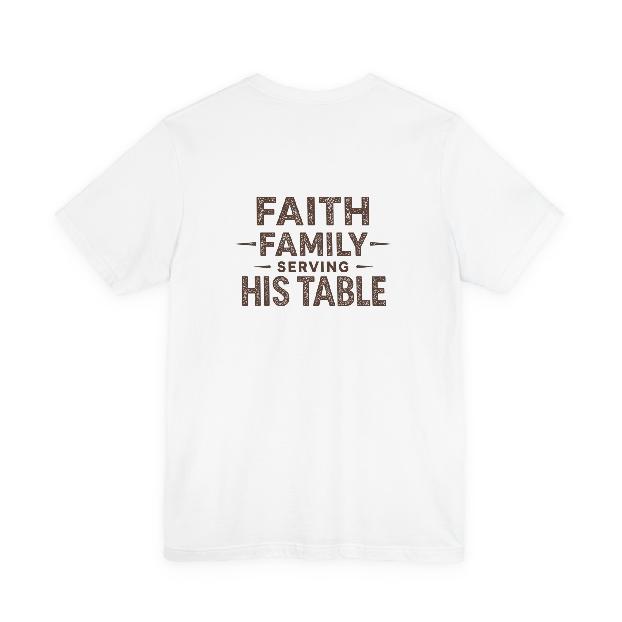 Fueling The Flock | IWJ Faith Family Serving | Ministry Shirt - Image 4