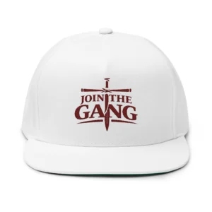 Join The Gang Snapback Hat | IWJ Brown Edition | Embroidered