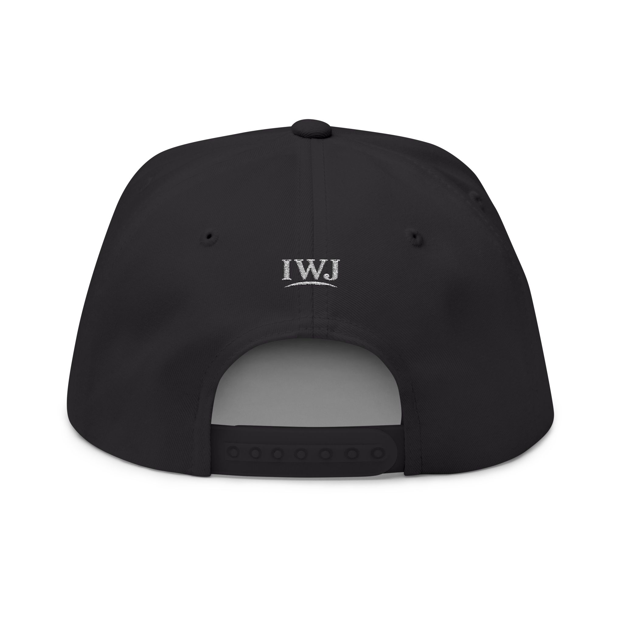 IWJ USA Flag | Freedom Snapback Hat | Embroidered Offset Edition - Image 6