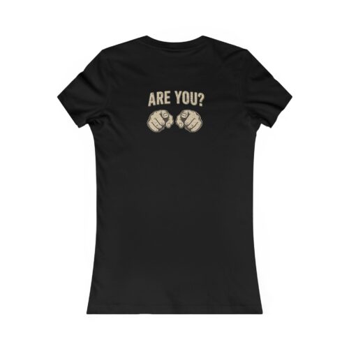 Women’s I’m With Jesus Front / Are You? Back T-Shirt | IWJ Faith Tee