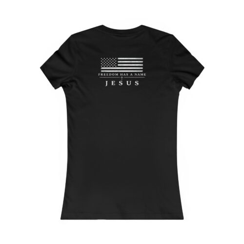 Women's Freedom Has A Name | JESUS IWJ Premium Faith Tee