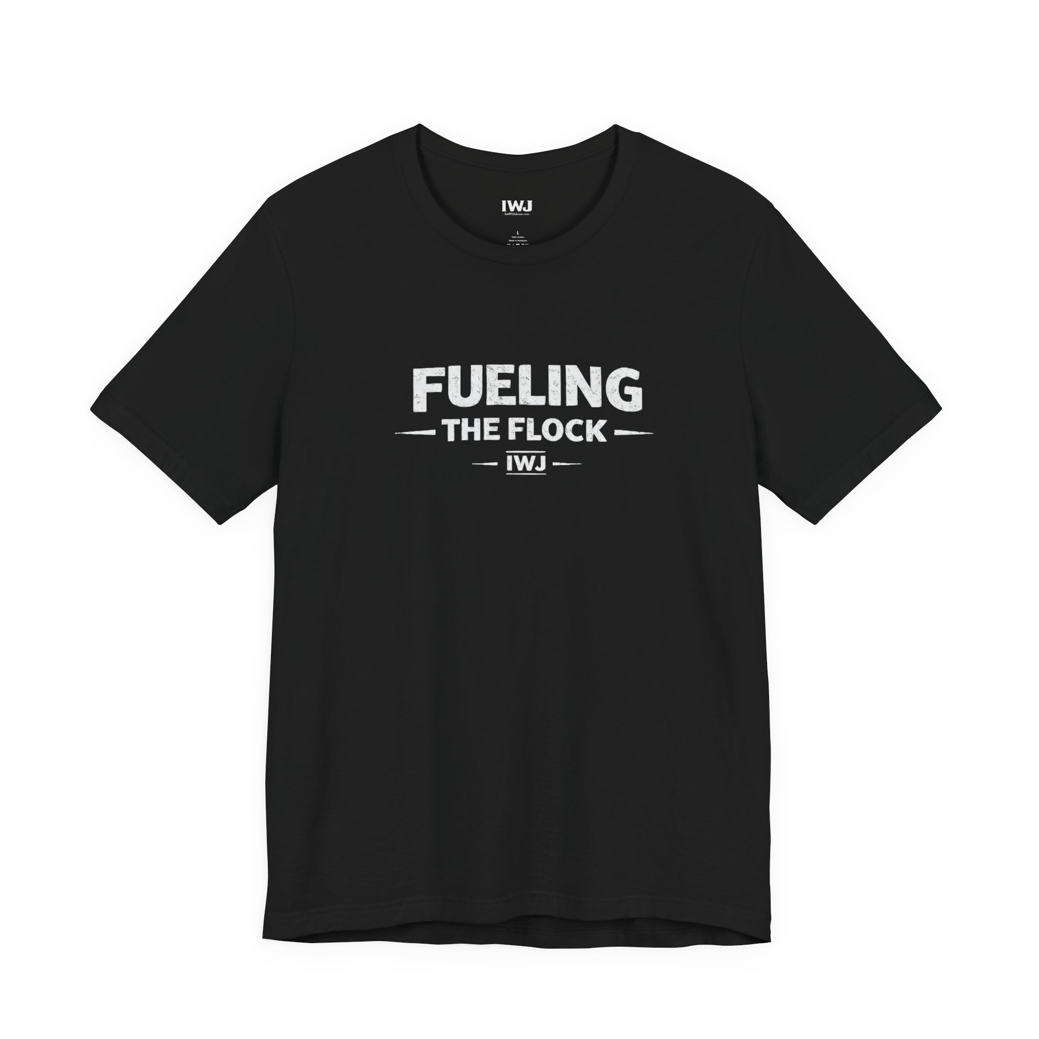 Fueling The Flock | IWJ Faith Family Serving | Ministry Shirt - Image 7
