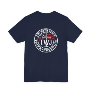 IWJ Faith & Freedom Tee | Premium Patriotic Christian Shirt