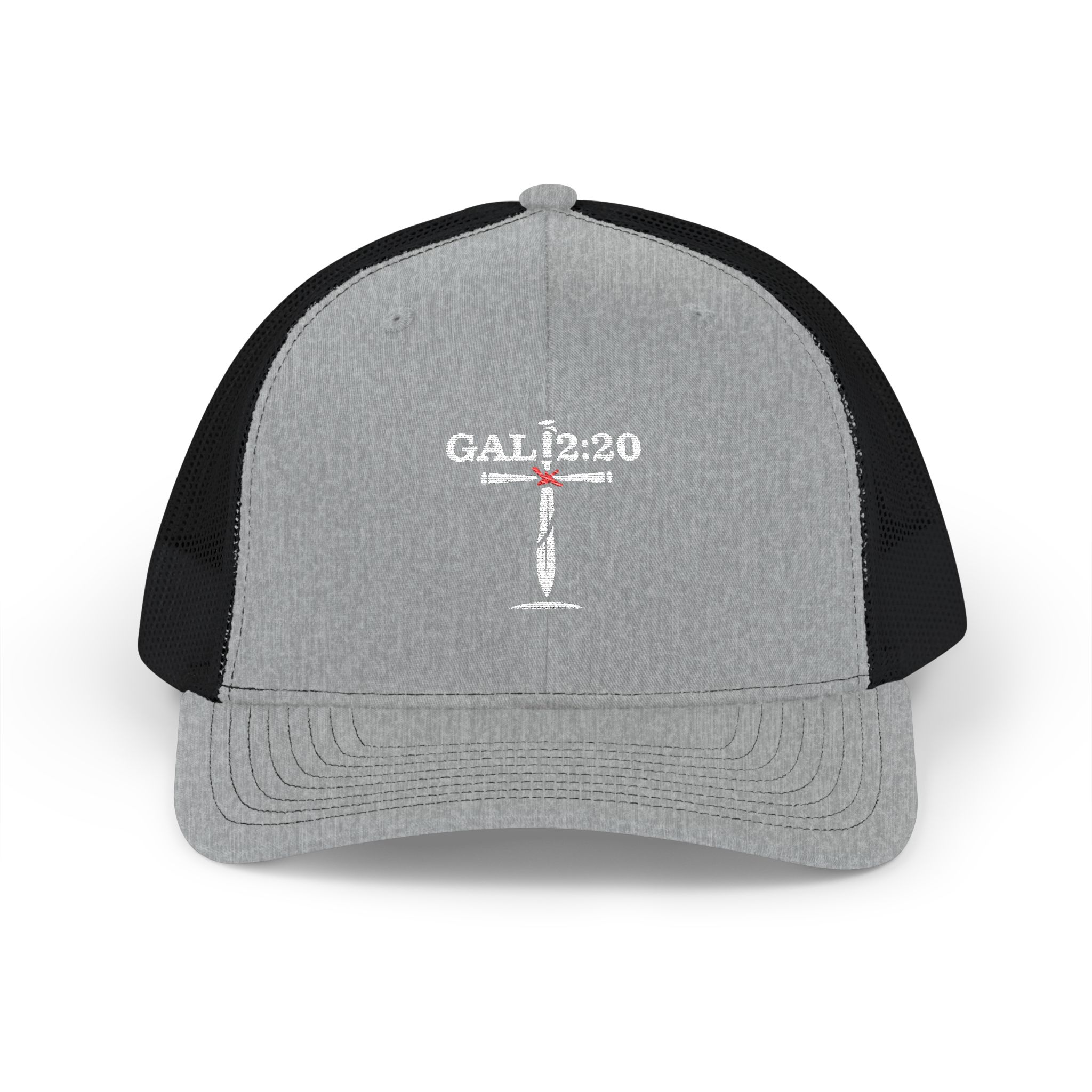 Gal 2:20 Cross Trucker Hat | IWJ Special Edition | Premium Embroidered - Image 11