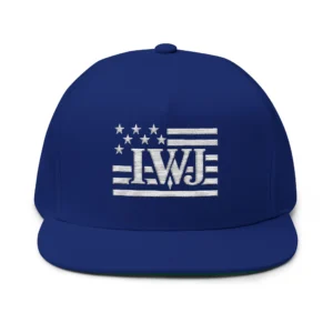 IWJ American Flag Freedom Snapback Hat | Embroidered