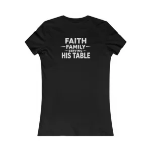 Women's Fueling The Flock | IWJ Faith Family Serving | Ministry Shirt