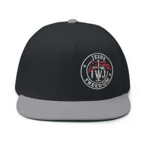 IWJ USA Flag Snapback Hat | Jesus Freedom Edition Offset