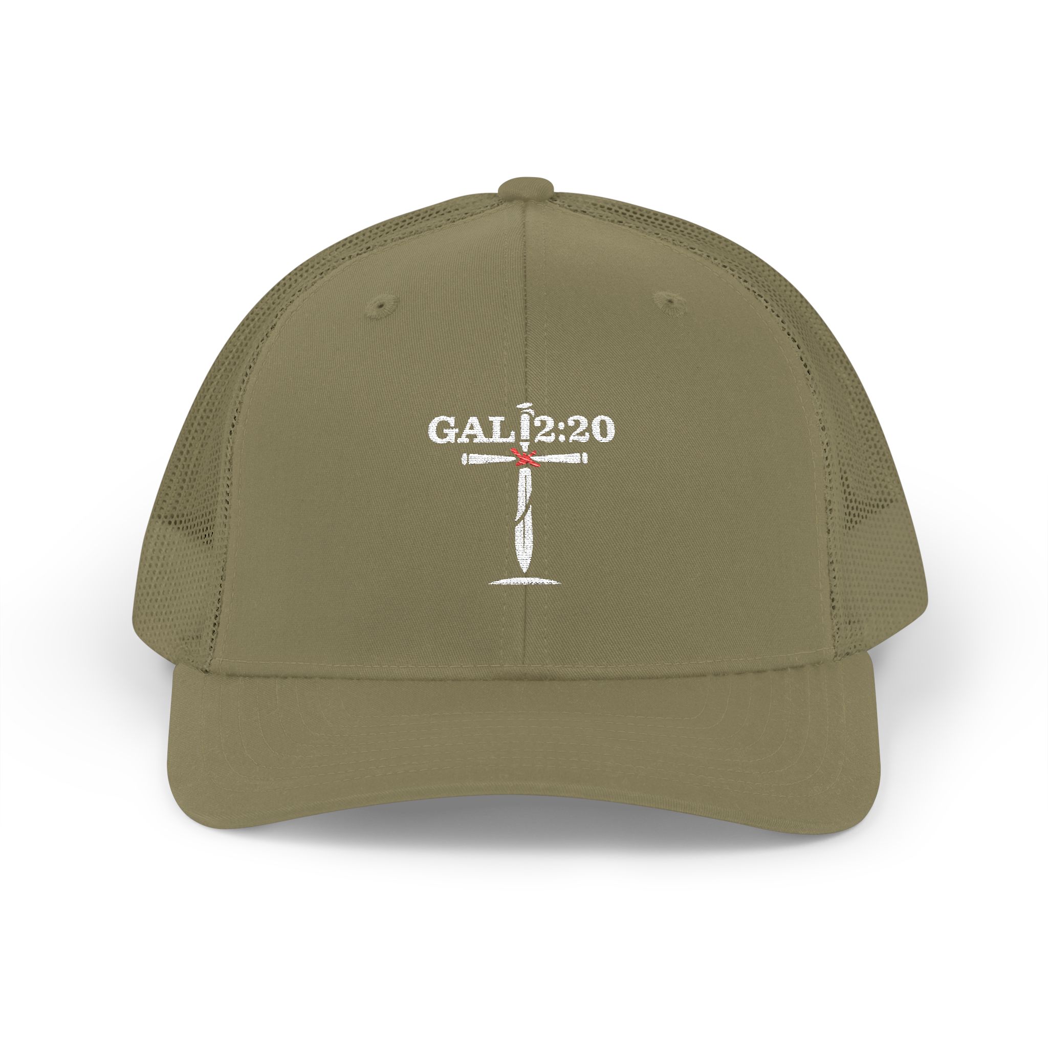 Gal 2:20 Cross Trucker Hat | IWJ Special Edition | Premium Embroidered - Image 13
