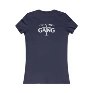 Women's Join The Gang T-shirt | IWJ Christian Shirt | Motivational Faith Tee