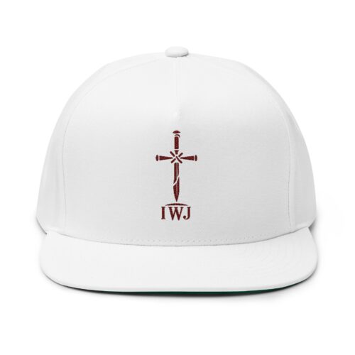 IWJ Cross Snapback Hat | Brown Premium Embroidered