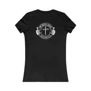 Women's I’m With Jesus T-Shirt | Circle Thumbs Gal 2:20 Shirt | IWJ
