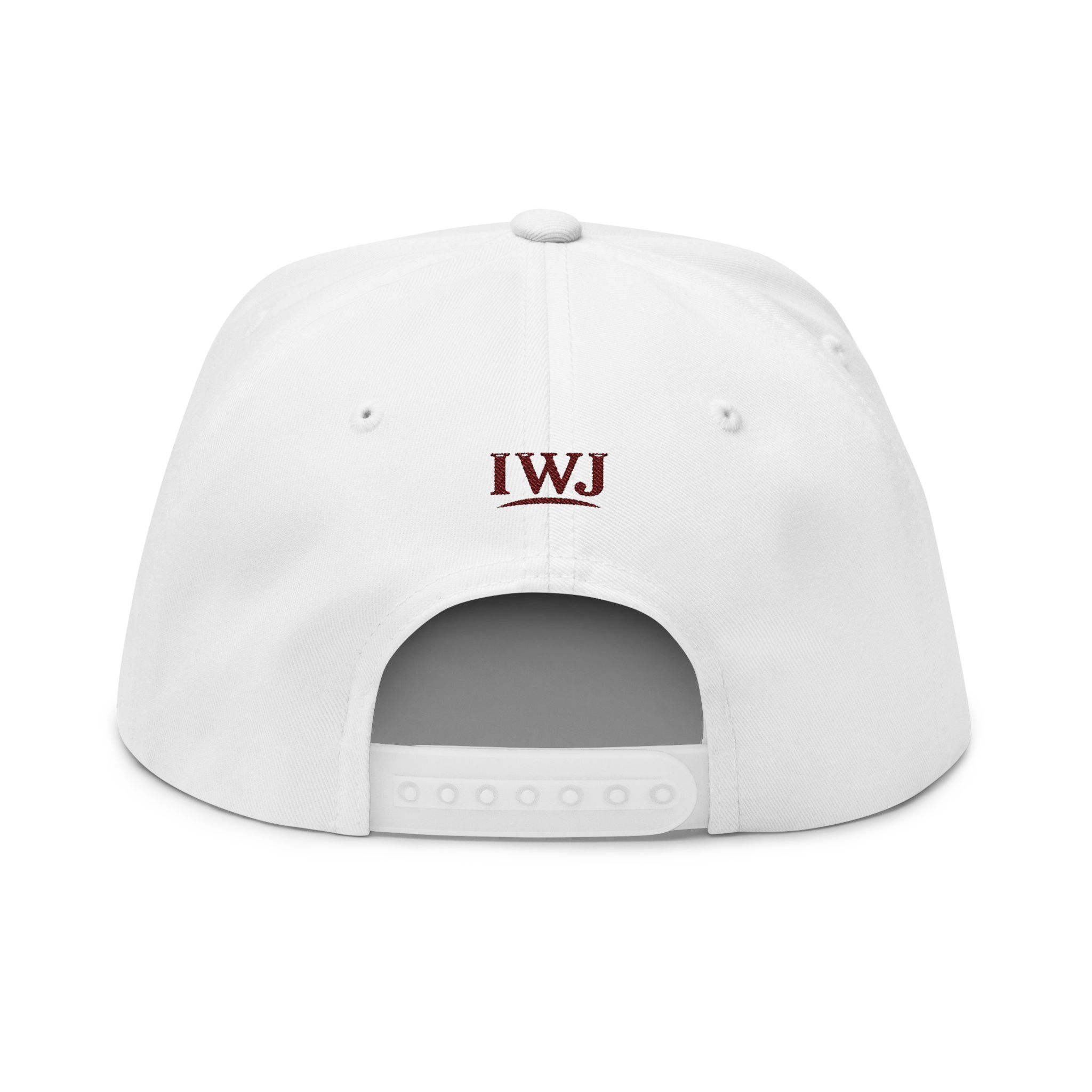 IWJ Circle Cross Snapback Hat | Brown Offset Edition - Image 2