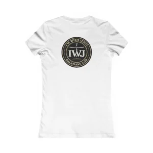 Women’s I’m With Jesus T-Shirt | Signature Solid Gal 2:20 Shirt