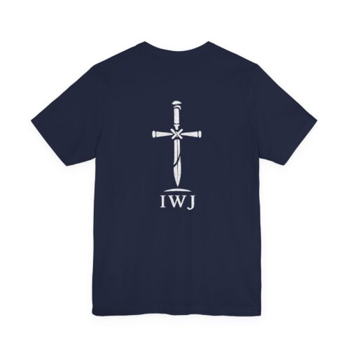 IWJ Cross Back Tee | Minimal Christian Streetwear Shirt