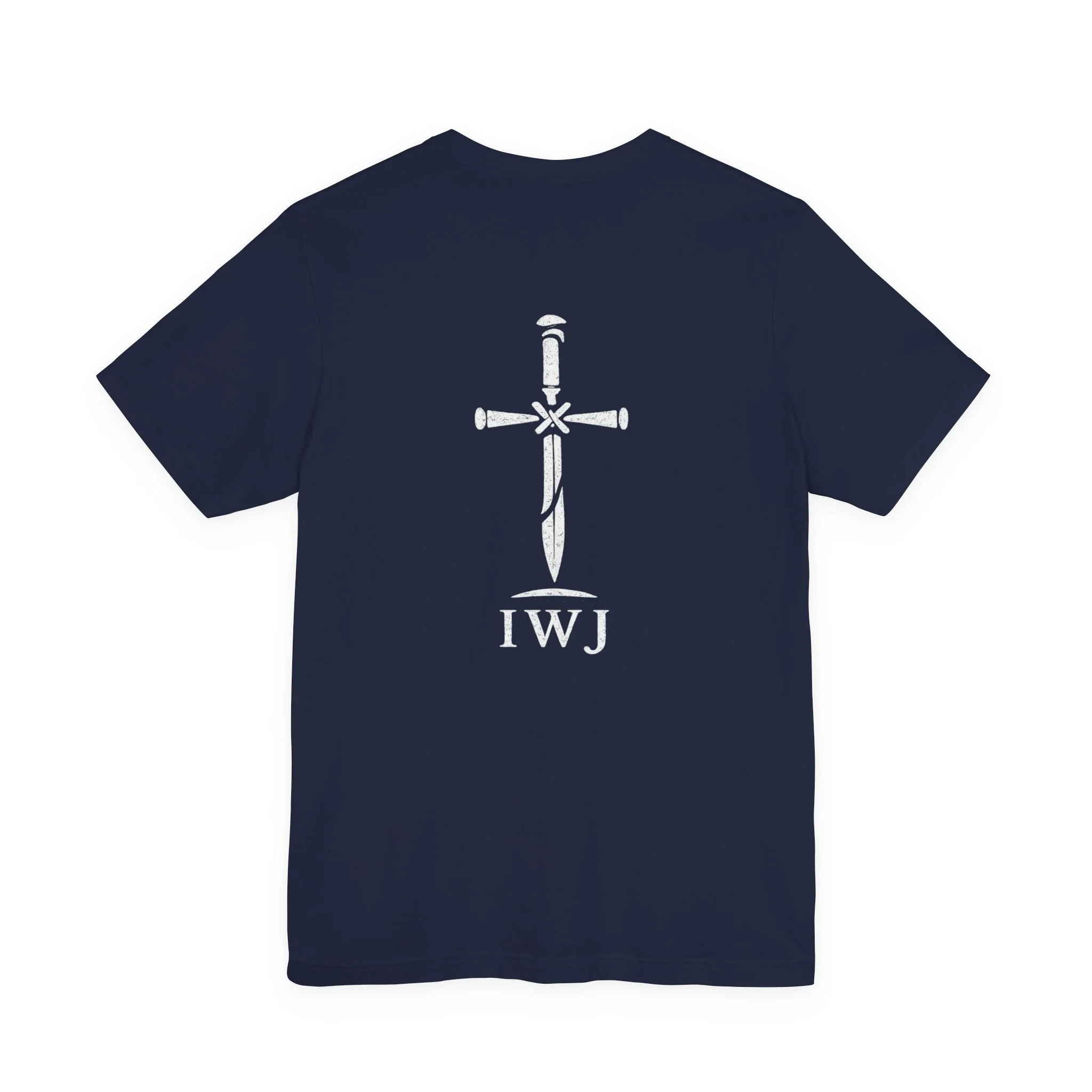 IWJ Cross Back Tee | Minimal Christian Streetwear Shirt
