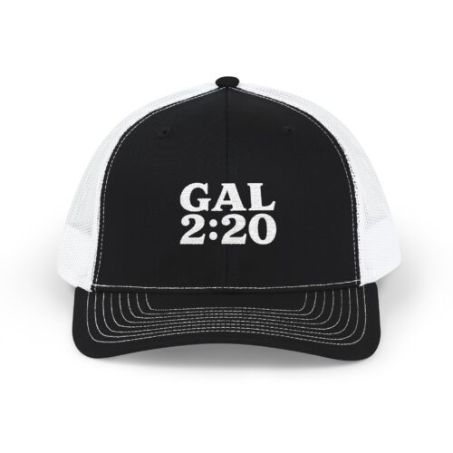 GAL 2:20 Trucker Hat | Premium Faith-Based Cap