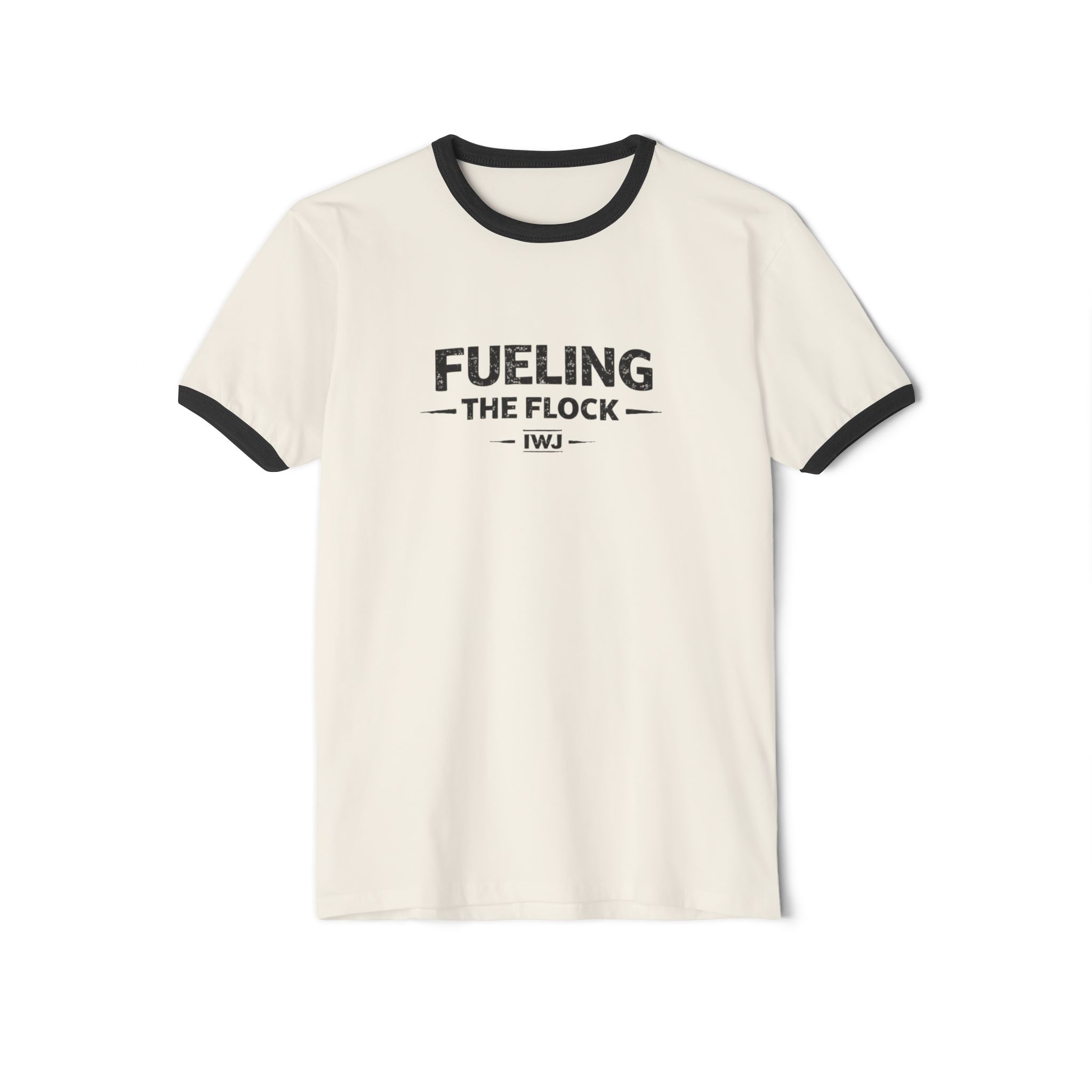 Cooking for Jesus Men's & Women's Ringer T-Shirt | Colossians 3:23 Tee | IWJ - Image 7