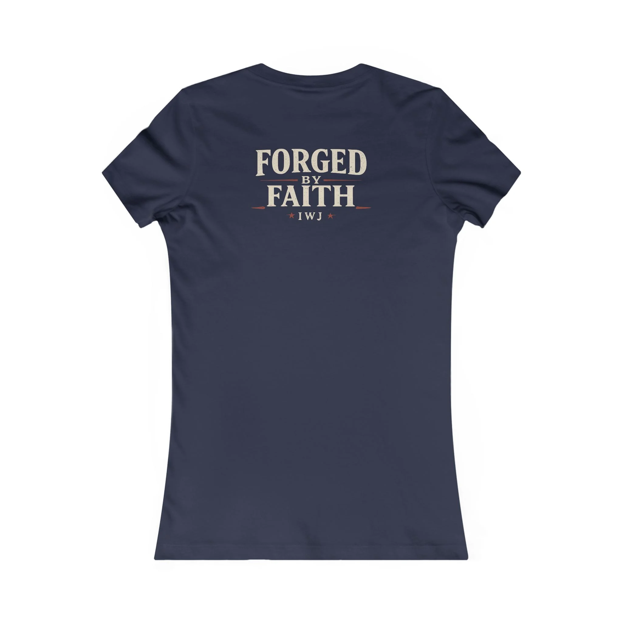 Women’s Forged By Faith Tee | Premium IWJ Christian Streetwear Shirt - Image 6