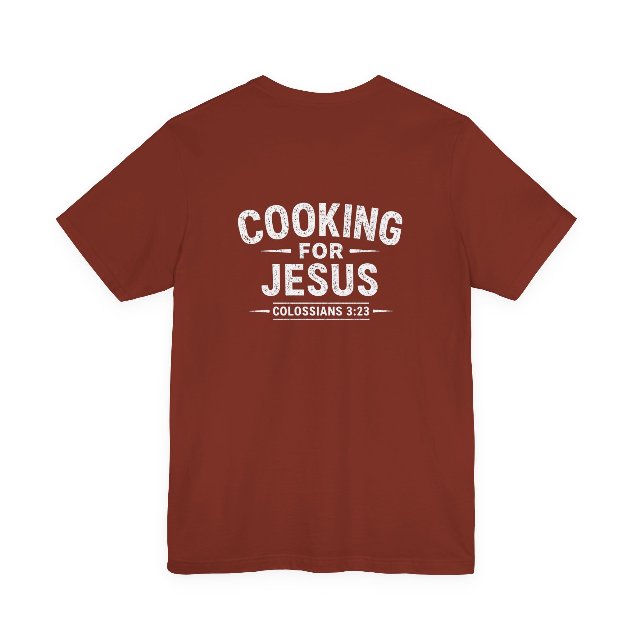 Cooking for Jesus Shirt | Colossians 3:23 Tee | IWJ Faith-Based - Image 6