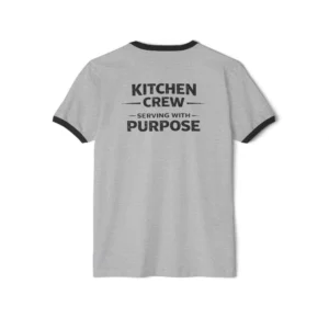 Fueling The Flock Ringer T-Shirt | IWJ Kitchen Crew Shirt