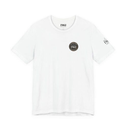 I'm With Jesus T-Shirt | Minimal Signature Galatians 2:20 | Faith Tee