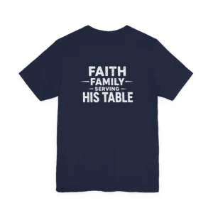Fueling The Flock | IWJ Faith Family Serving | Ministry Shirt