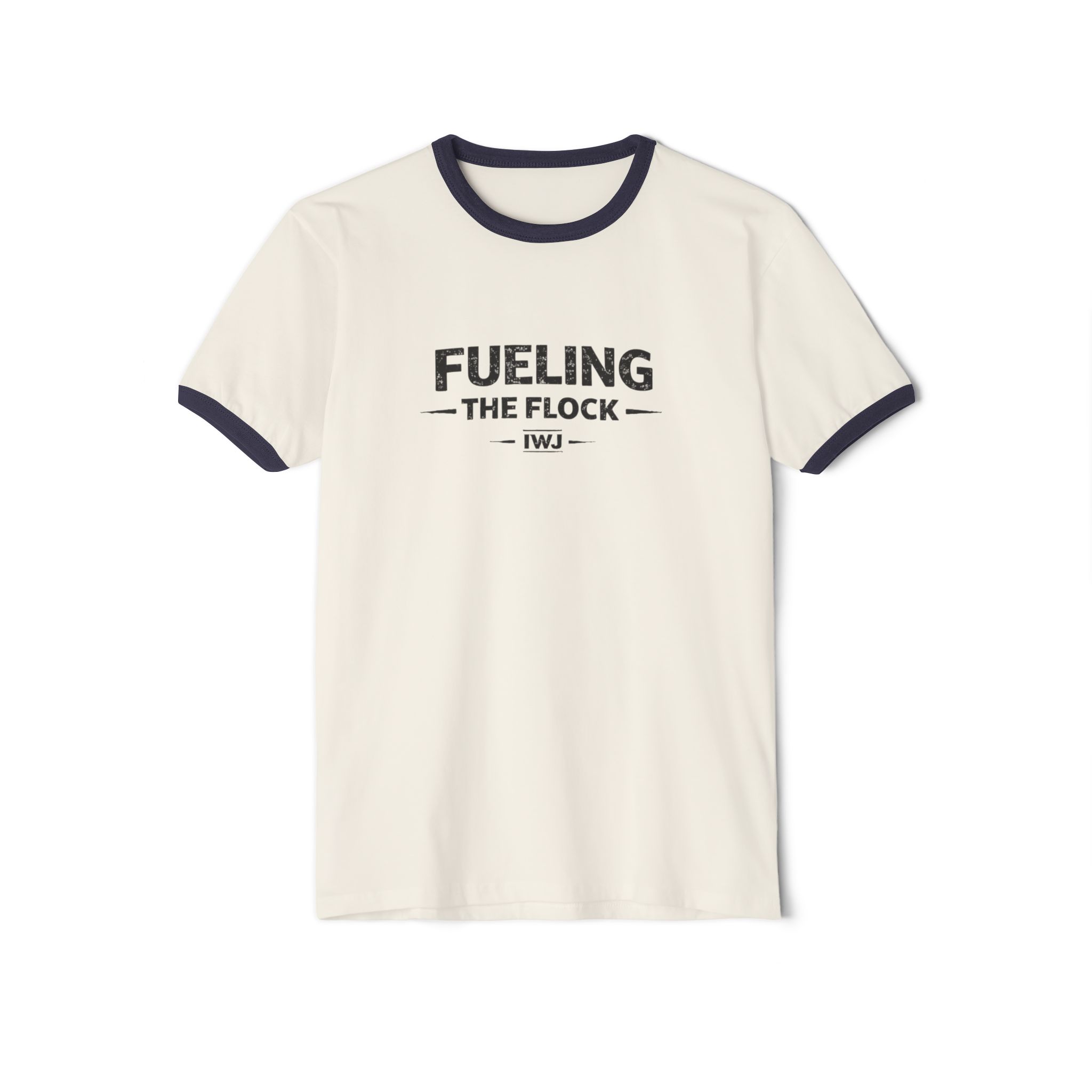 Cooking for Jesus Men's & Women's Ringer T-Shirt | Colossians 3:23 Tee | IWJ - Image 3