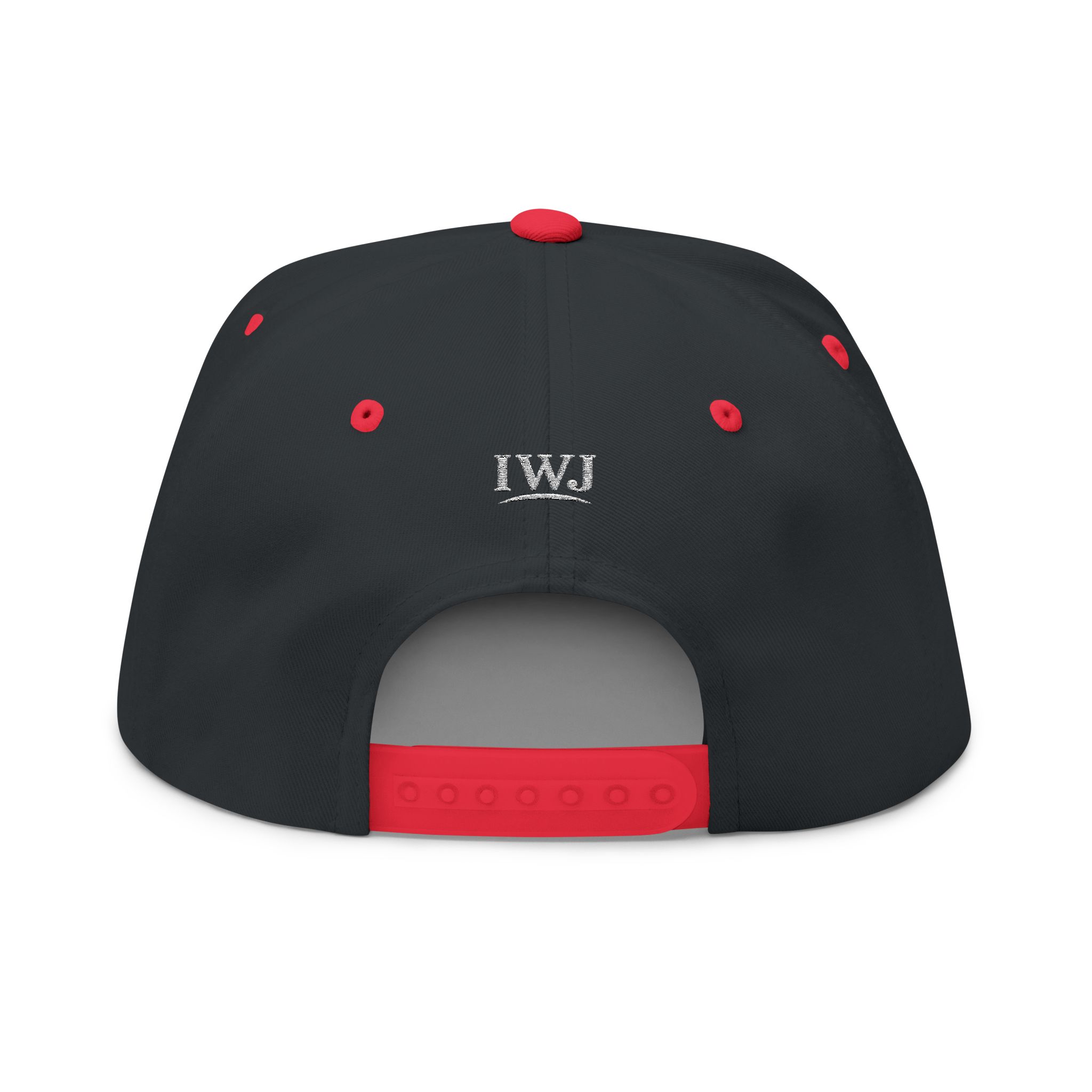 IWJ USA Flag | Freedom Snapback Hat | Embroidered Offset Edition - Image 10