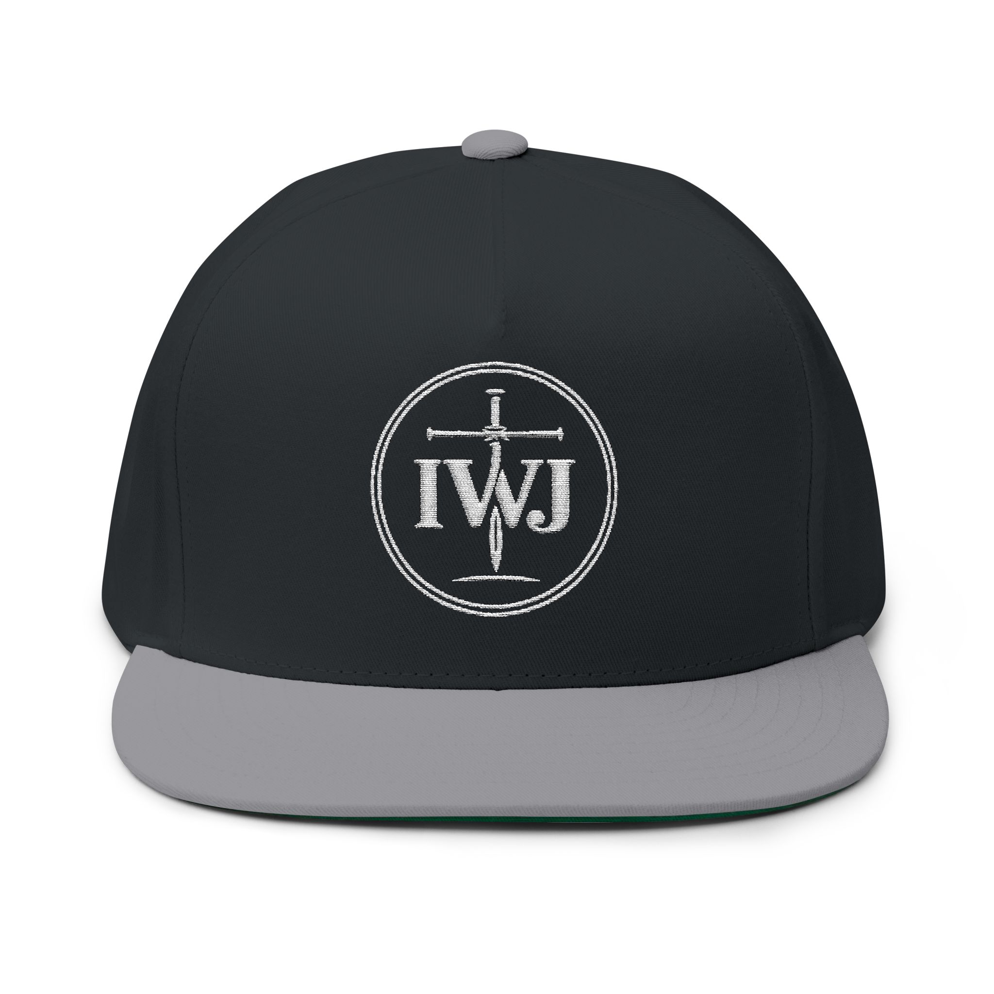 IWJ Circle Cross Snapback Hat | White Edition - Image 7
