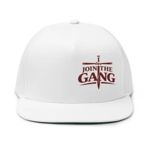 Join The Gang Snapback Hat | IWJ Brown Edition | Embroidered Offset