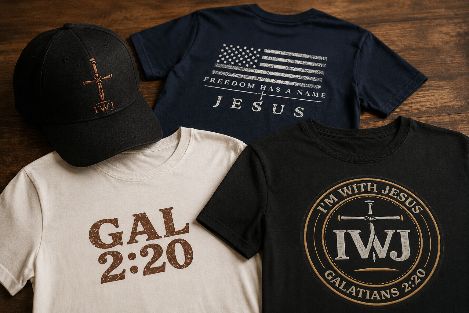IWJ premium faith driven apparel and hats