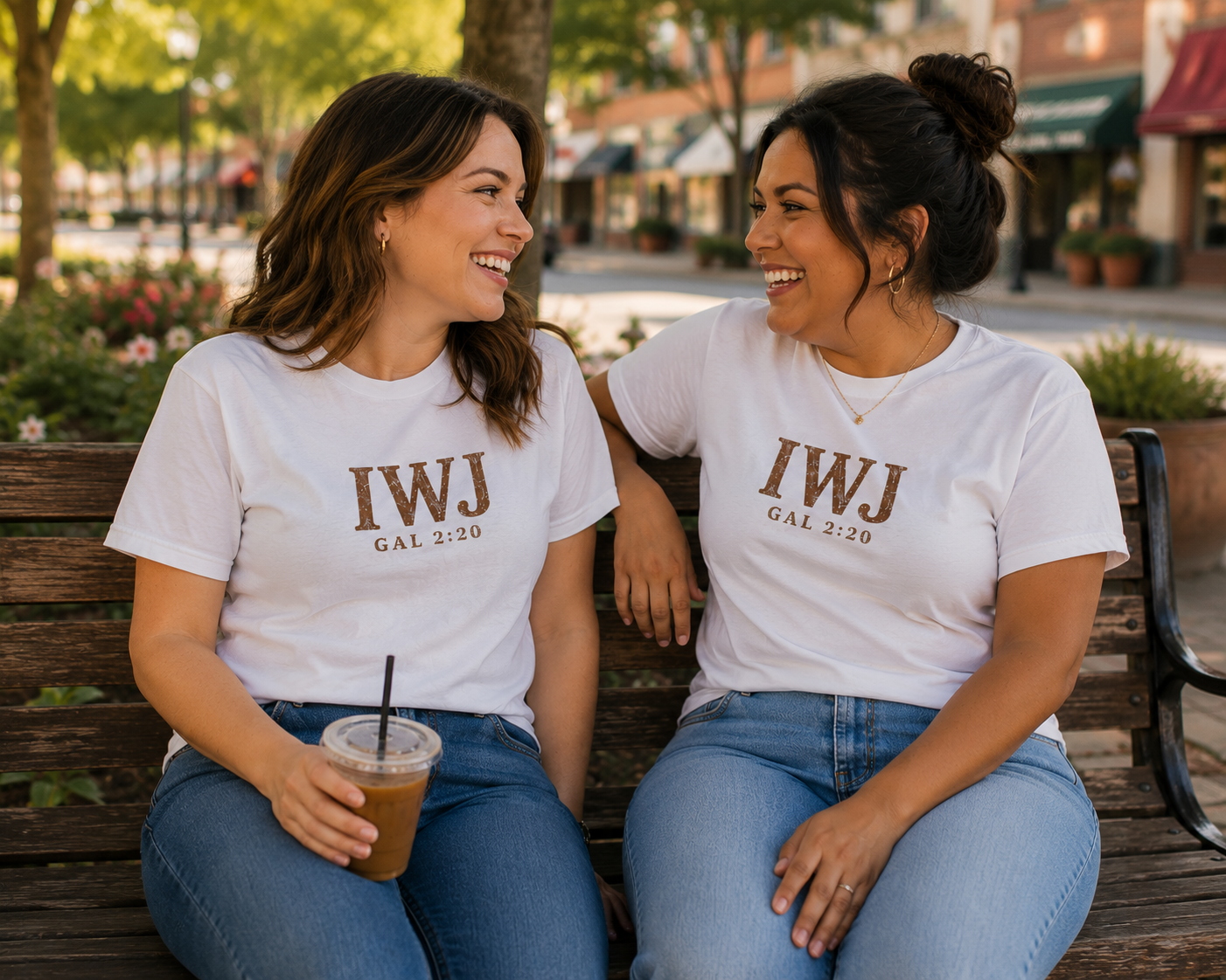 Womens-IWJ-Simple-Front-Shirt-Only-Park-Bench