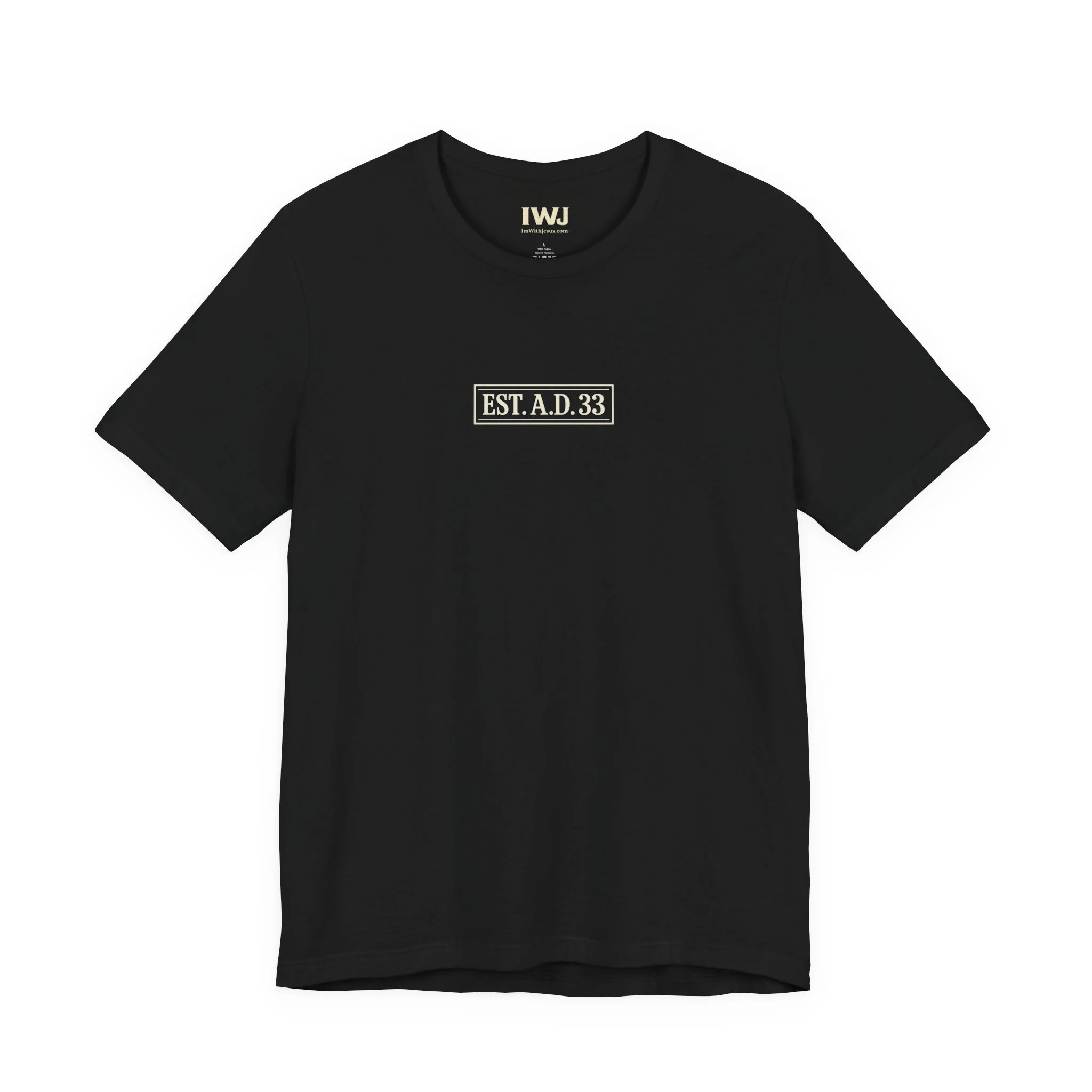 EST. A.D. 33 He Is Risen Christian T-Shirt | IWJ Faith Apparel - Image 7