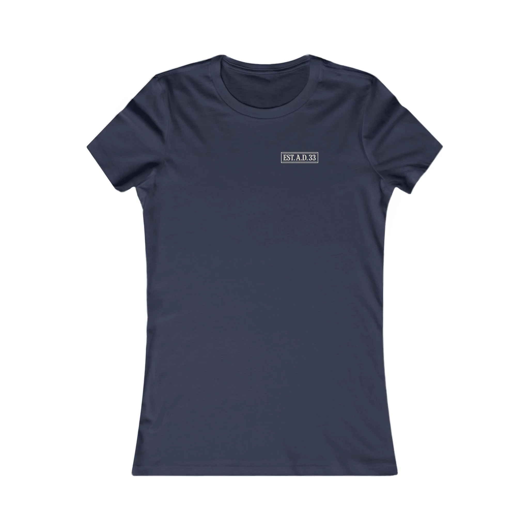 Women's IWJ EST. A.D. 33 | I'm With Jesus Christian T-Shirt - Image 2