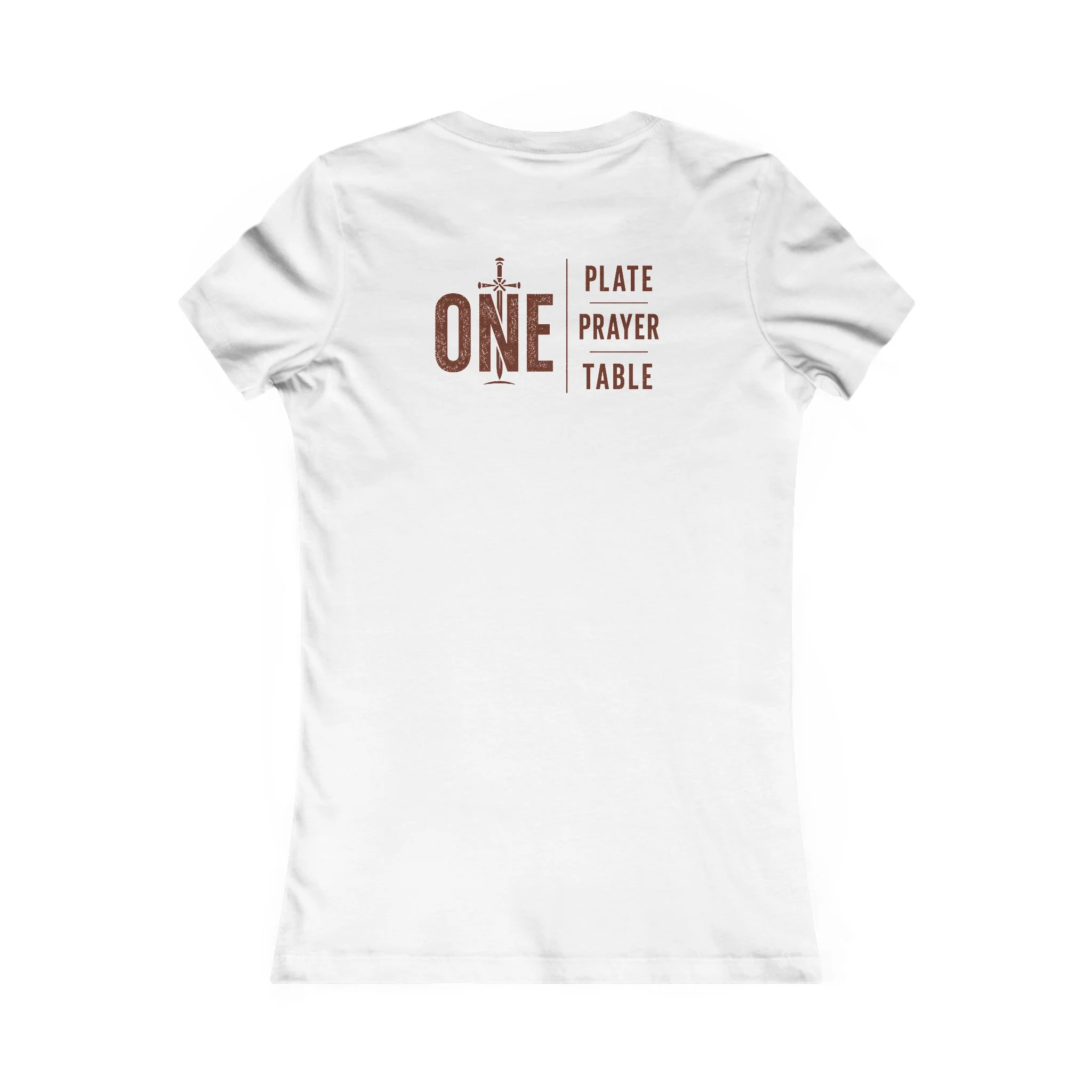 Women’s Fueling The Flock | IWJ One Plate One Table Tee - Image 4