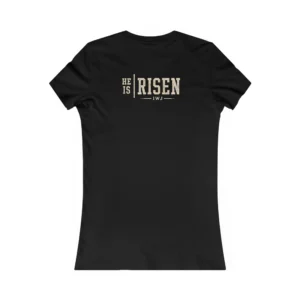 Women's EST. A.D. 33 He Is Risen T-Shirt | IWJ Faith Apparel