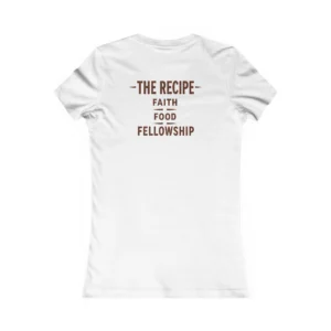 Women’s Fueling The Flock | IWJ The Recipe Fellowship Tee