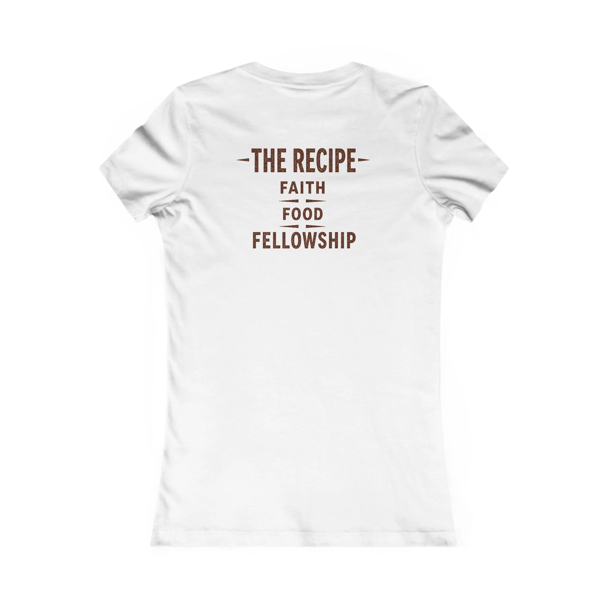 Women’s Fueling The Flock | IWJ The Recipe Fellowship Tee