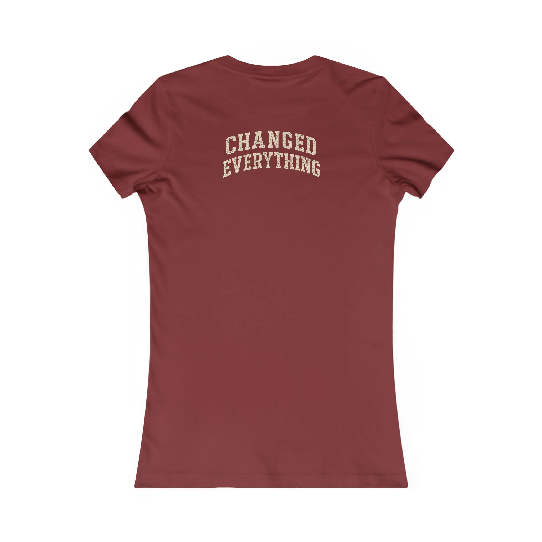 Women's IWJ EST. A.D. 33 Changed Everything Christian T-Shirt - Image 8