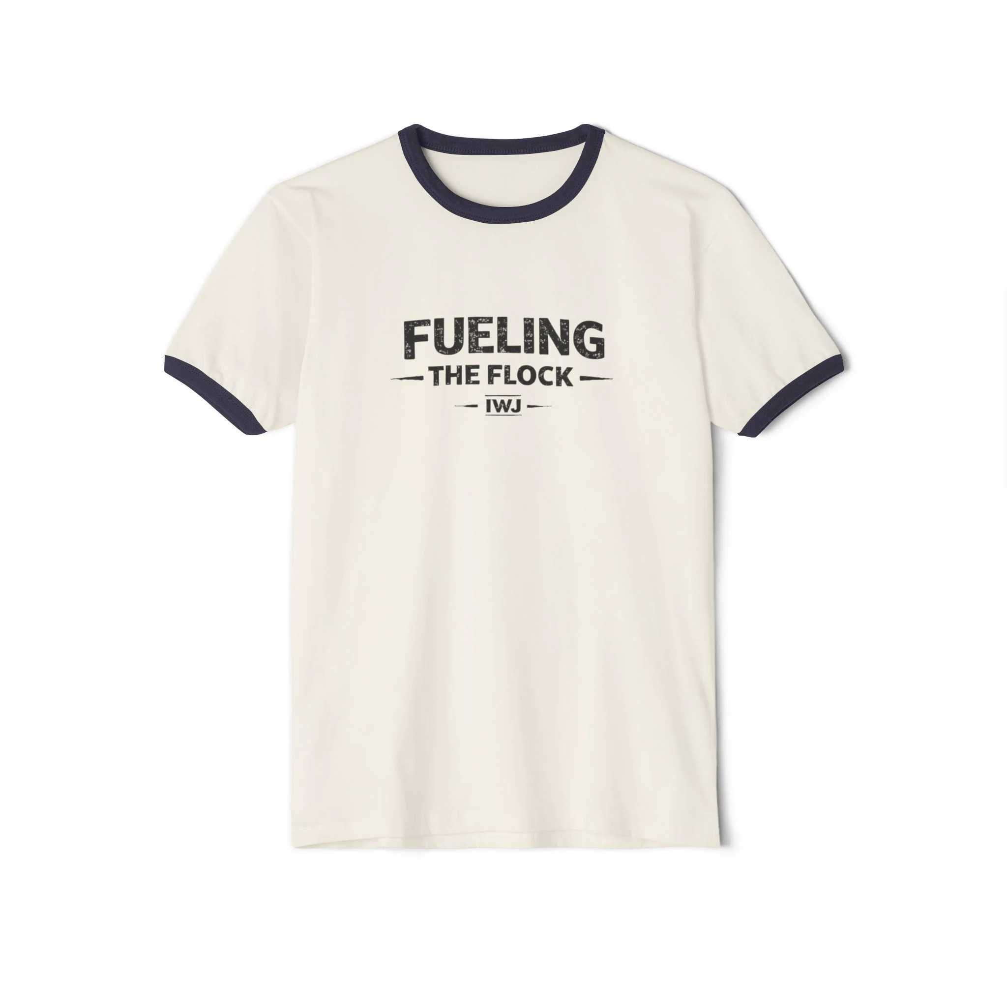 Fueling The Flock Ringer | IWJ One Plate One Prayer Tee - Image 2