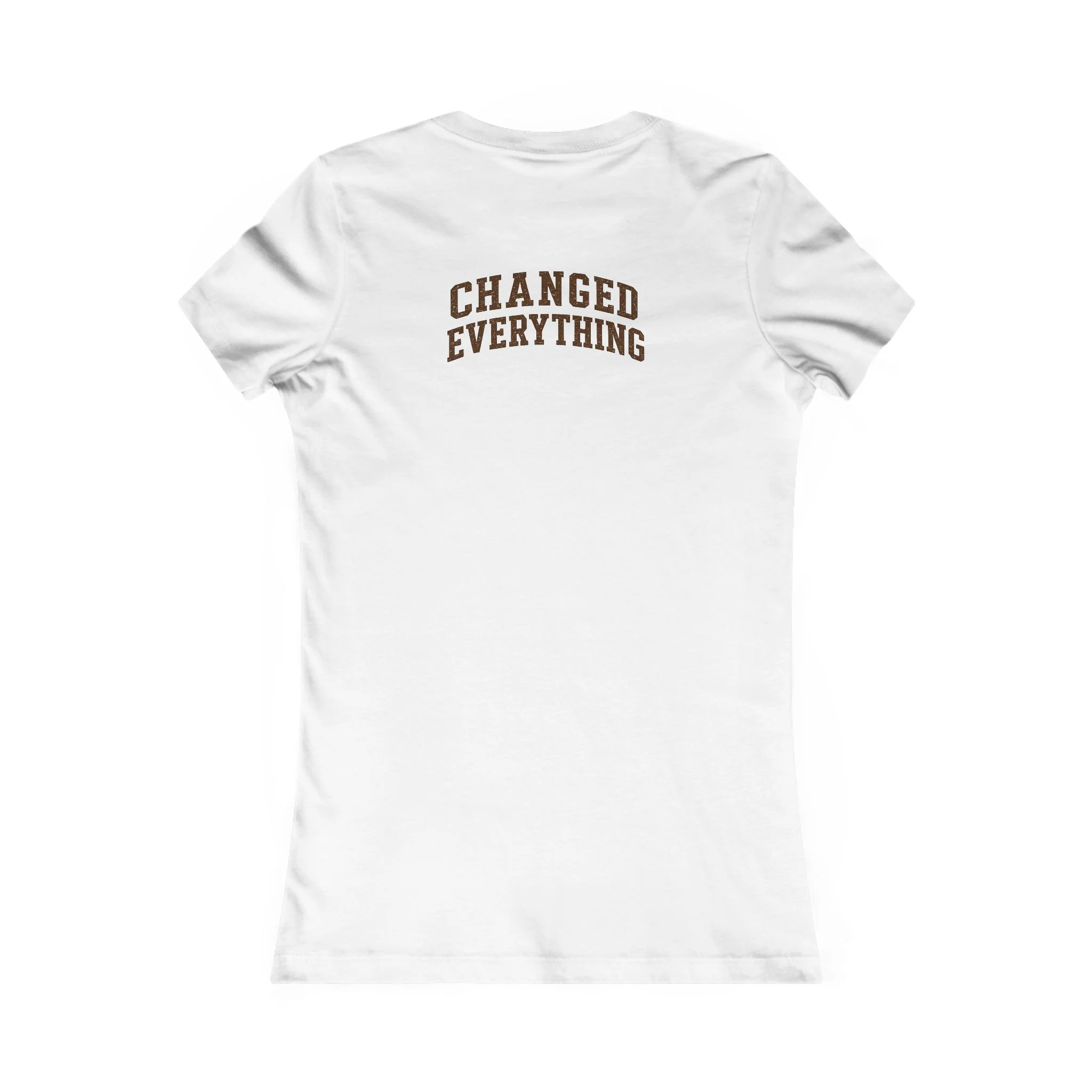Women's IWJ EST. A.D. 33 Changed Everything Christian T-Shirt
