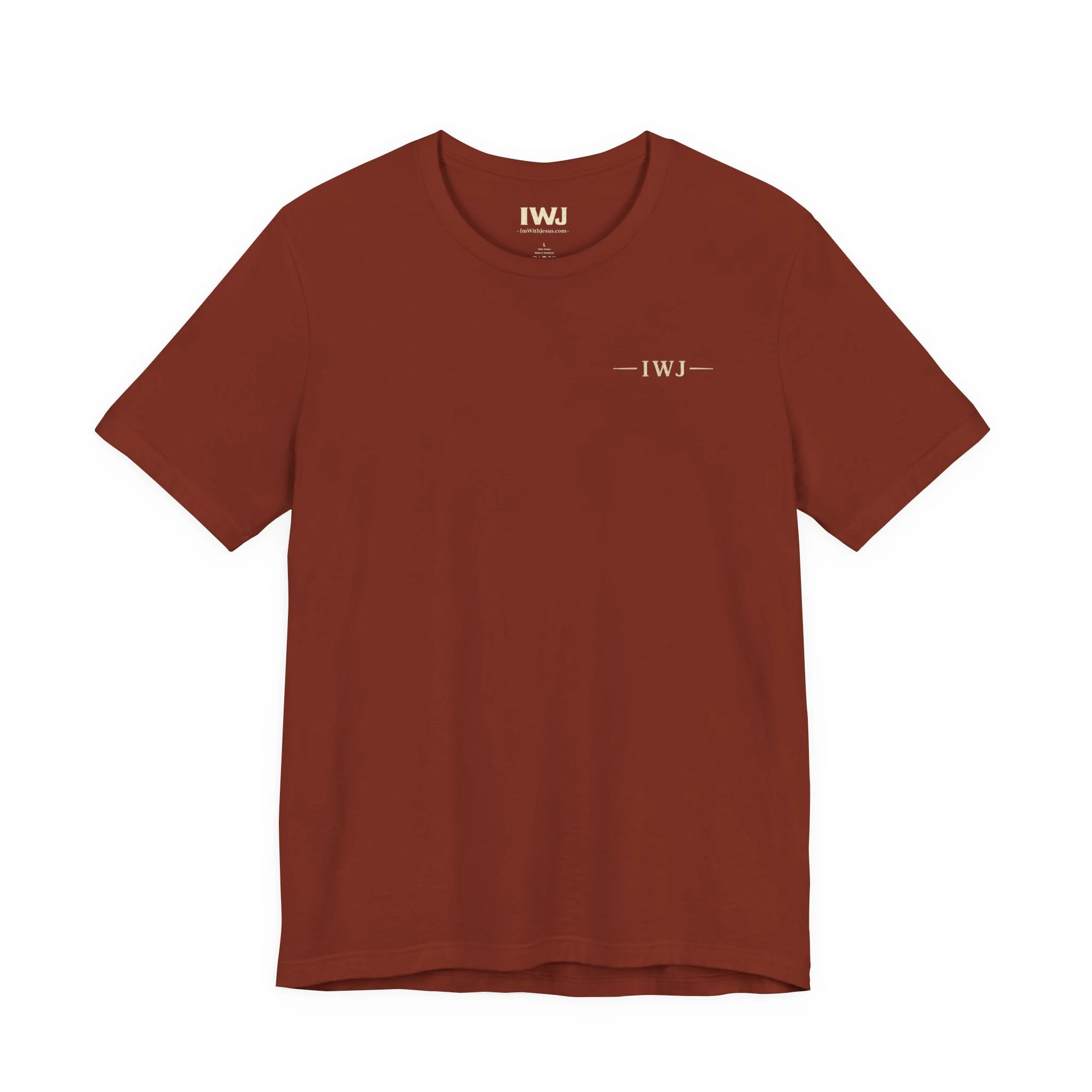 Born To Represent | I'm With Jesus Christian T-Shirt - Image 2