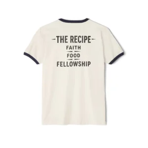 Fueling The Flock Ringer | IWJ The Recipe Fellowship Tee | Cooking Shirt