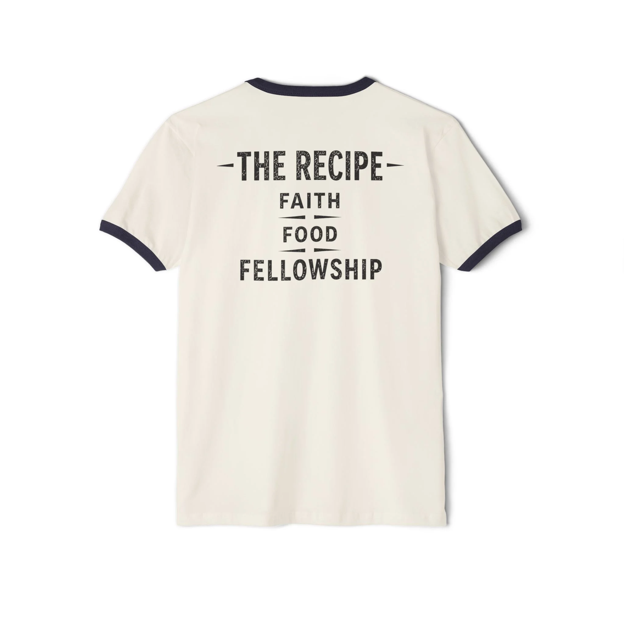 Fueling The Flock Ringer | IWJ The Recipe Fellowship Tee | Cooking Shirt