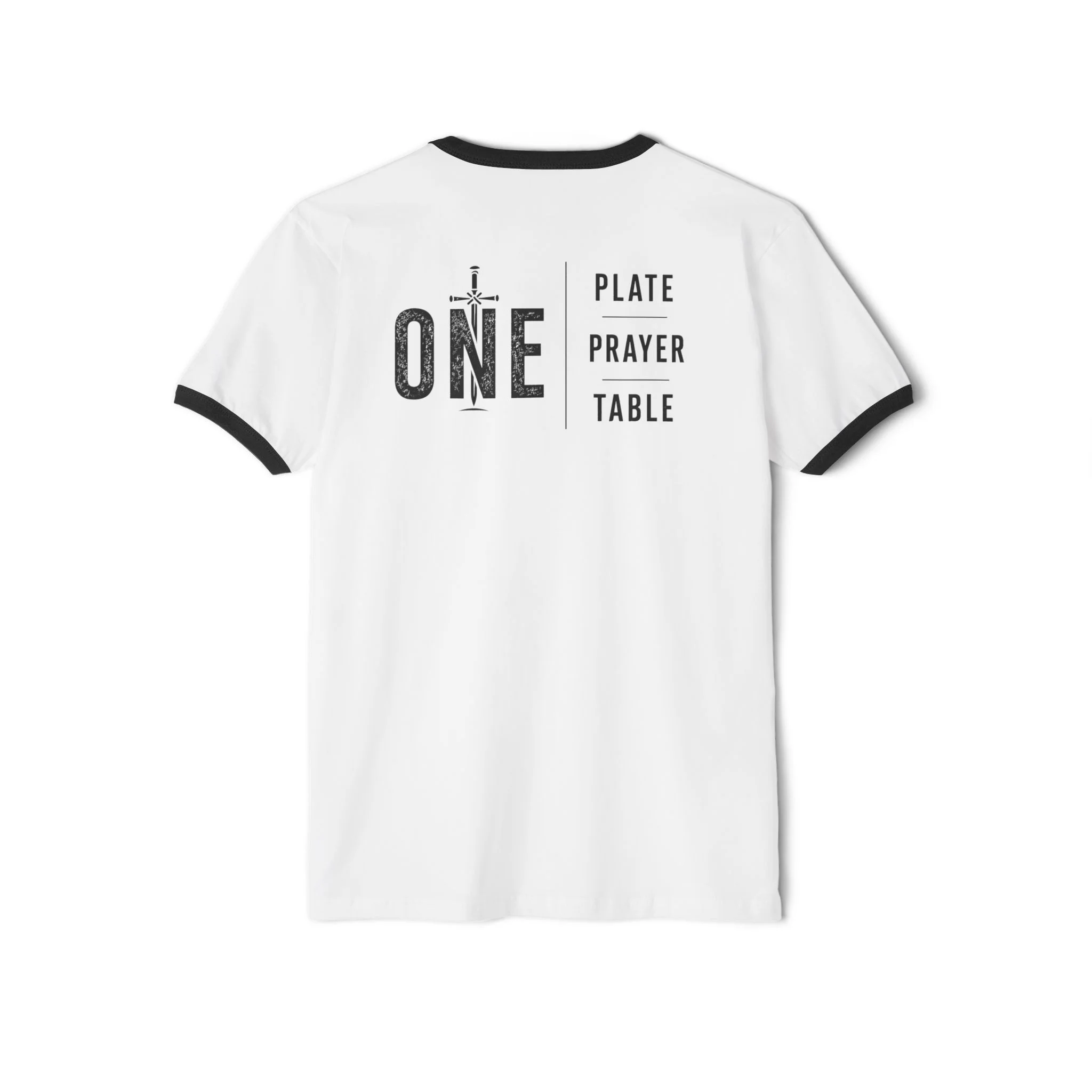 Fueling The Flock Ringer | IWJ One Plate One Prayer Tee - Image 8